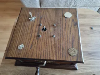 Antiguo Cajón Gramófono His Master's Voice