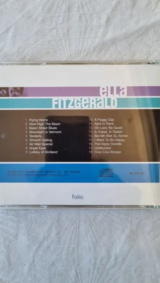 2 CDs Ella Fitzgerald: First Lady of Jazz y Vocal