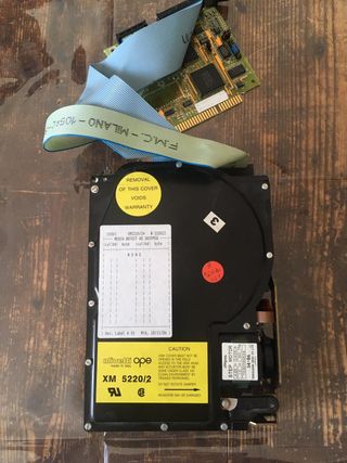 Hard Disk OPE MFM Olivetti M24 + Controller ISA XT