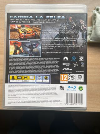 Transformers PS3: El Lado Oscuro de la Luna
