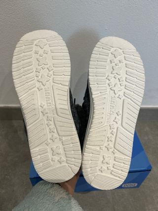 Scarpe Hey Dude grigie con interno caldo