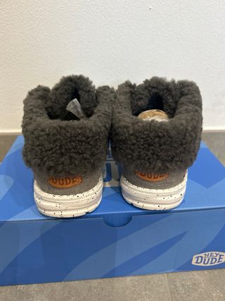 Scarpe Hey Dude grigie con interno caldo