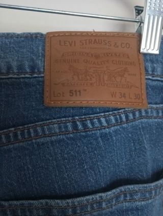 Pantalón Levi's Hombre Azul w34/L30