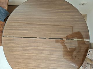 Mesa camilla redonda ampliable