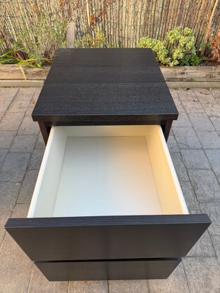 Cómoda MALM Ikea Negra