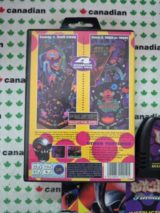 Psycho Pinball Mega Drive
