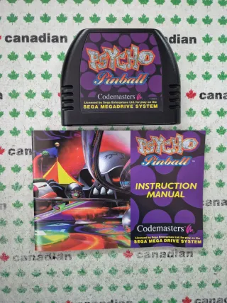Psycho Pinball Mega Drive