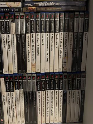 Pack Videojuegos PS2 (15 juegos)