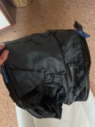 Mochila Softee Negra y Azul