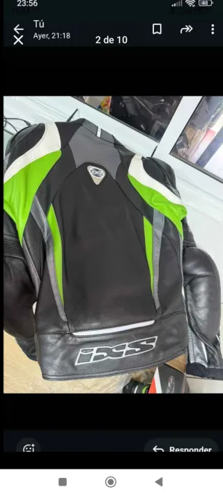 Mono de cuero 2 piezas Ixs