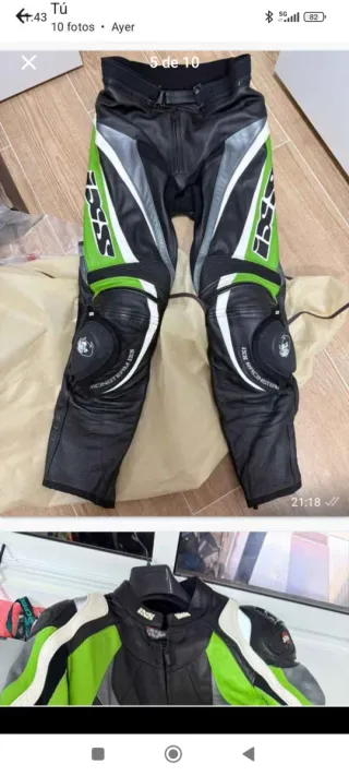 Mono de cuero 2 piezas Ixs