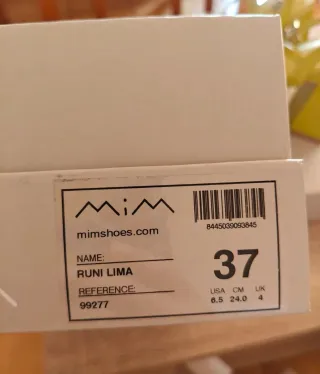 Sandalias Runi verde talla 37