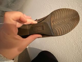 Botas Beige y Marrón