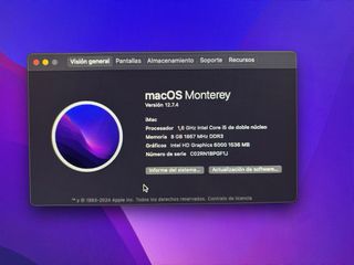 iMac 2014 Apple Plata/Blanco