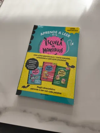 Aprende a Leer: Escuela de Monstruos Pack 1,2 y3.
