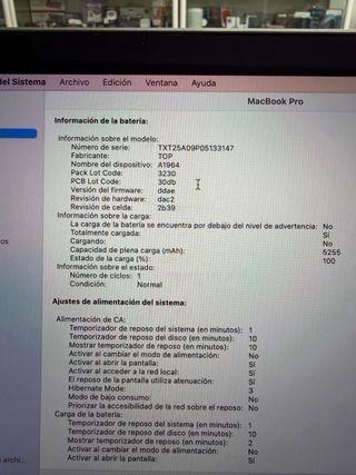 MacBook Pro 2018 13” i5 8GB RAM 256GB SSD