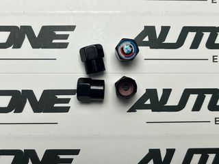 Tapones BMW 50 Aniversario negros válvula de rueda