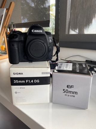 Canon 5D Mark IV + Sigma 35mm f1.4 + 50mm f1.8