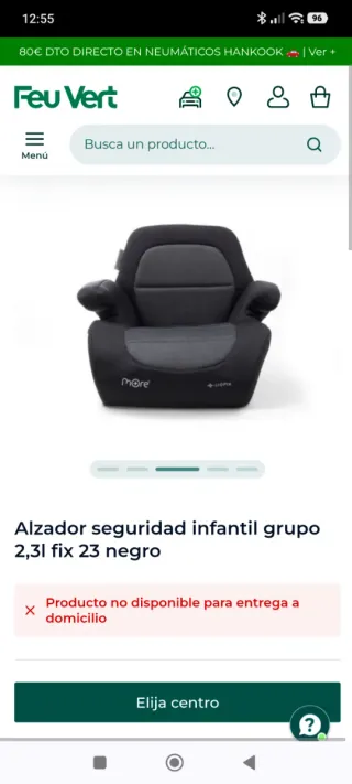 Alzador coche seguridad infantil grupo 2/3