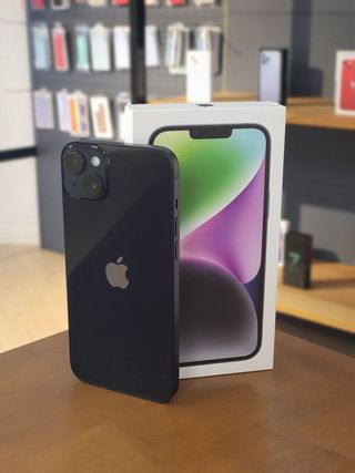 IPHONE 14 PLUS 128GB NEGRO BATE. 100%