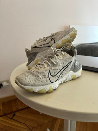 Scarpe Nike React 39 Beige/Grigio UOMO DONNA