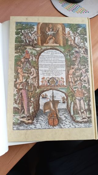 América (1590-1634)" Teodoro de Bry