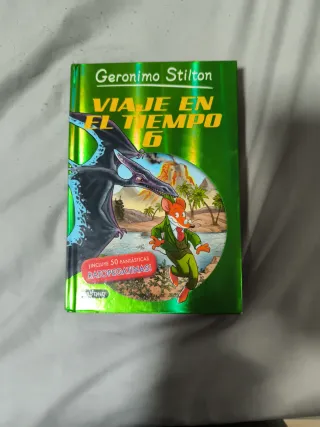 Pack 9 Libros Gerónimo Stilton- Viaje en el Tiempo
