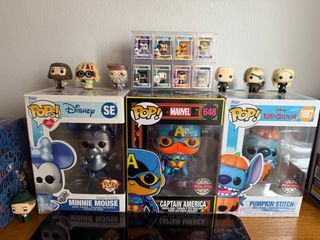 Funko Pop! Disney, Marvel, Stitch, Minnie