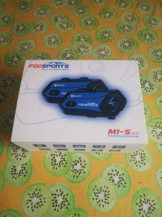 Intercomunicador Fodsports M1-S PLUS x2 Pareja