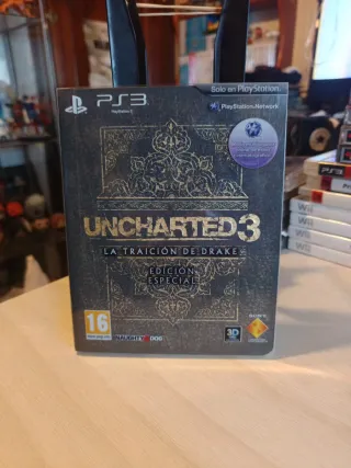 Uncharted 3 Edición Especial PS3 Completo