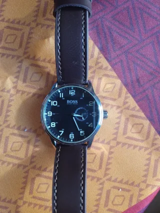 Reloj BOSS Hombre 1512723 Negro y Marrón