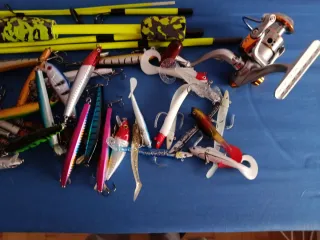 Lotes de pesca mar y río