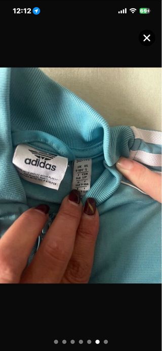 Chándal Adidas Azul talla 9-10