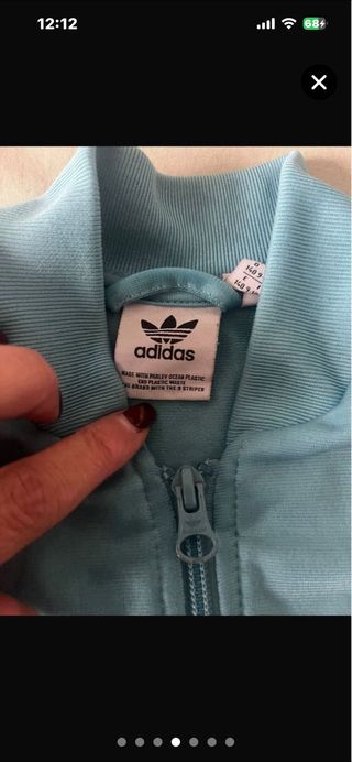 Chándal Adidas Azul talla 9-10