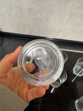 Juegos de 11 vasos de cristal