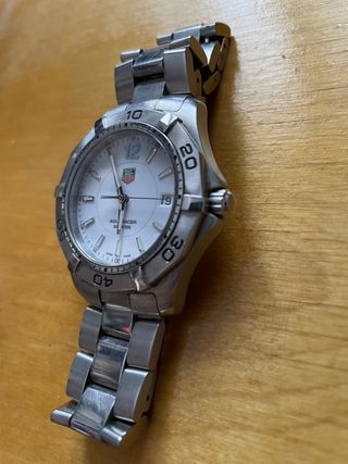 TAG Heuer Aquaracer WAF1111 Plata/Blanco