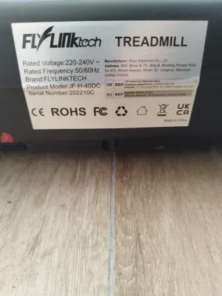 Cinta Correr Eléctrica Flylinktech Plegable