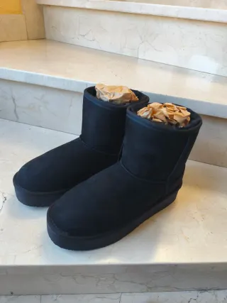 Botas negras mujer B&W Break & Walk