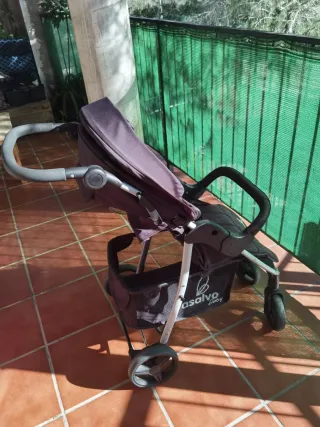 Carricoche / Carrito de bebé niño – Color negro