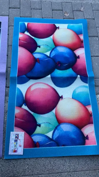 Tappeto cameretta elefante e luna