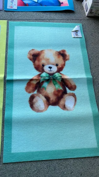 Tappeto cameretta elefante e luna