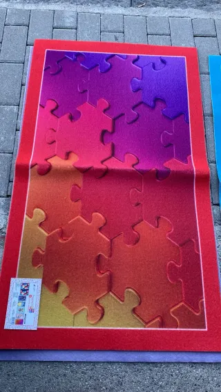 Tappeto cameretta elefante e luna