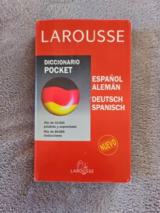 Diccionario Pocket Español Aleman Deutsch Spani...