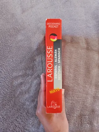 Diccionario Pocket Español Aleman Deutsch Spani...