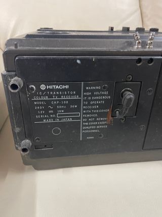 Hitachi CKP-110 TV Radio Cassette Vintage