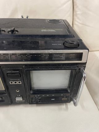 Hitachi CKP-110 TV Radio Cassette Vintage