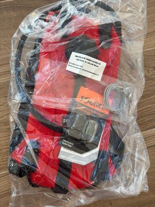 Mochila Hidratación tipo camelbak Tactical 2L Roja