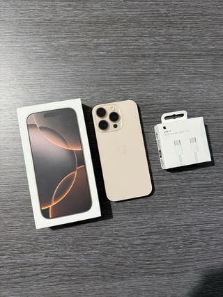 iPhone 16 Pro 256GB Desierto