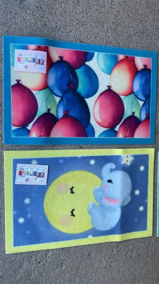 Tappeto cameretta orsetto e stelle