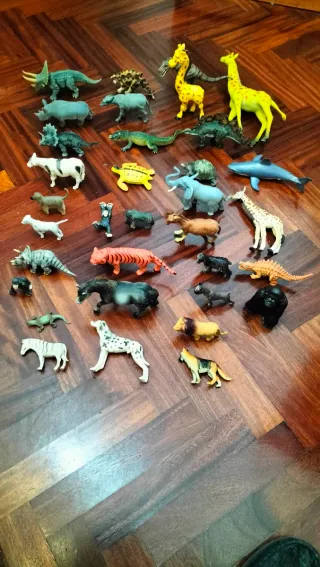 Lote animales de juguete